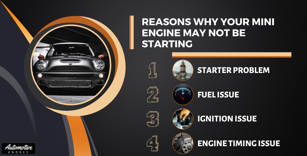 Reasons Why Your MINI Engine May Not Be Starting